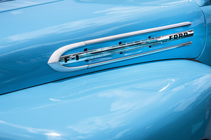 1951 Blue Ford F1 Pickup Truck X100 1