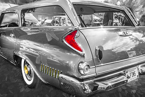 1961 Blue Chrysler Town And Country New Yorker Hardtop Wagon X1 4