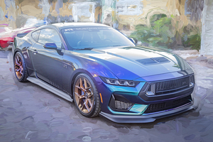2025 Blue Ford Mustang RTR X10 2