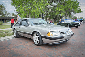 1989 Silver Ford Mustang LX 5.0 Hatchback X1 1
