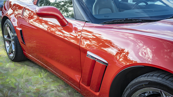 2010 Red C6 Corvette Grand Sport X 7