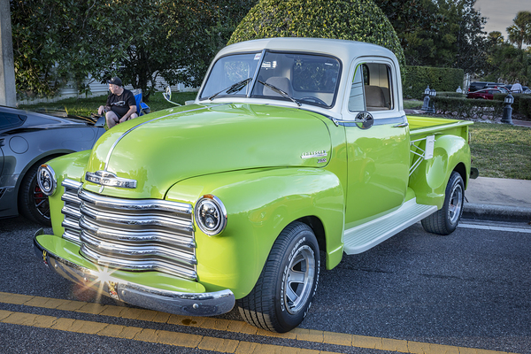 1948 Green Chevy 3100 Pick up Truck X 1 Print