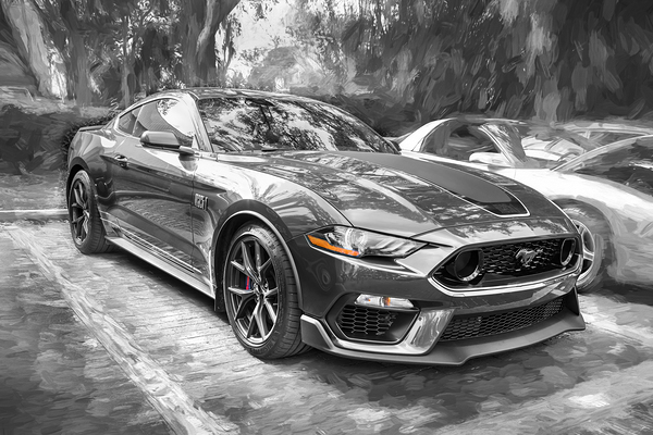  2022 Ford Mustang Mach 1 Eruption Green X 6 Print