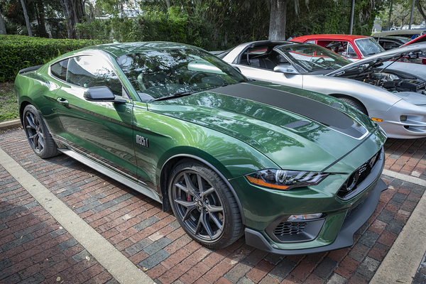  2022 Ford Mustang Mach 1 Eruption Green X 11 Print