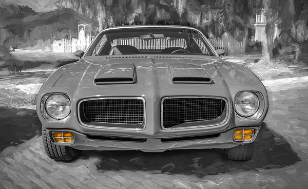 1970 Red Pontiac Firebird Ram Air Formula 400 X1 4