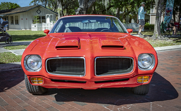 1970 Red Pontiac Firebird Ram Air Formula 400 X1 5 Print
