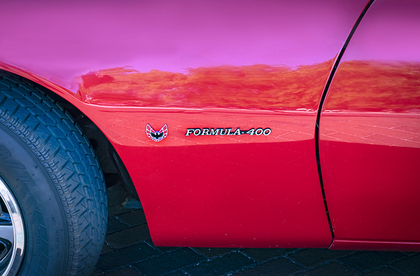 1970 Red Pontiac Firebird Ram Air Formula 400 X1 9 Print