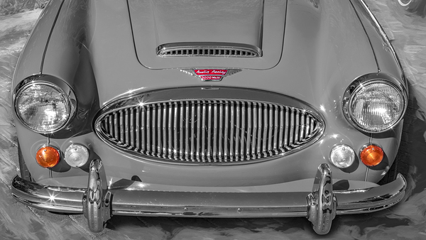 1967 Red Austin Healy 3000 MK BJ8 X1 13 Print
