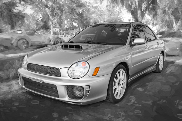 2002 Subaru Impreza WRX Sti X 8 Print