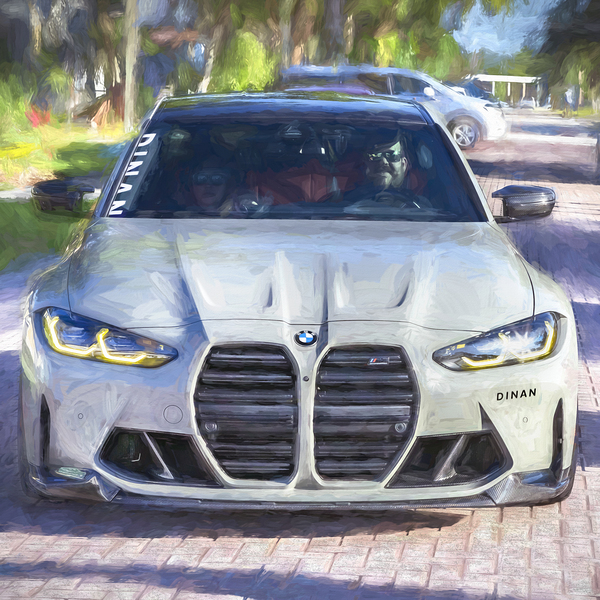 2023 Gray BMW M3 Competition X 5 Print