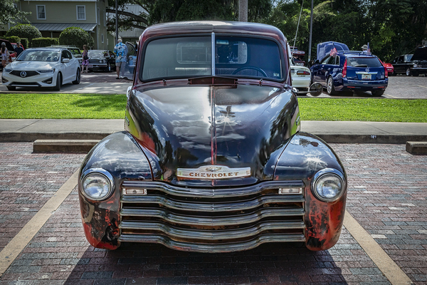 1950 Chevrolet Pick Up Truck Rat Rod 3100 X 6 Print