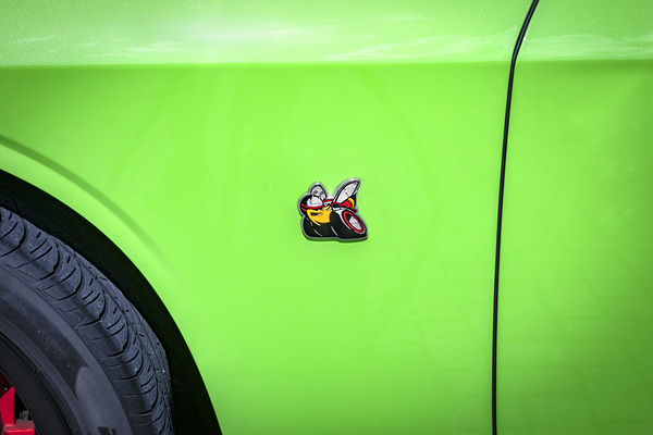 2020 Green Dodge Challenger Hemi RT Shaker X2 22 by Rich Franco