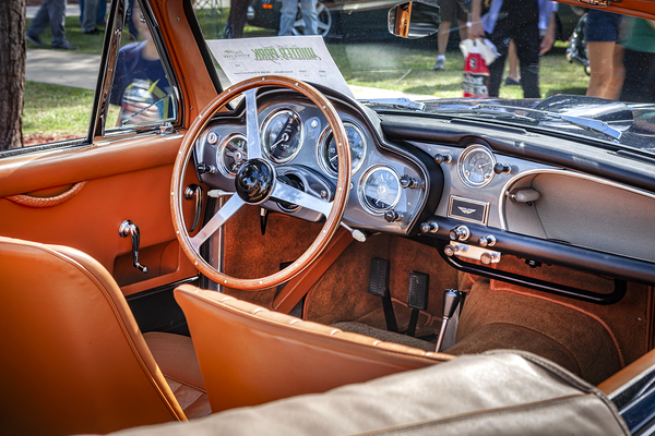1959 Black Aston Martin DB MKIII Convertible X1 1 Print
