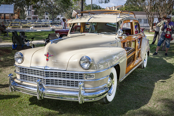 1947 Tan Chrysler Town And Country Sedan 4 Door X1 7 Print