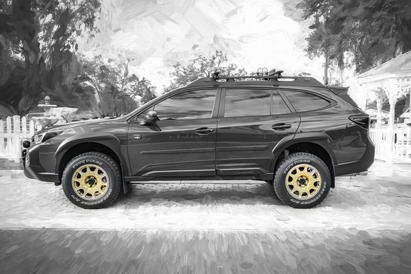 2024 Blue Subaru Outback Wilderness X1 8
