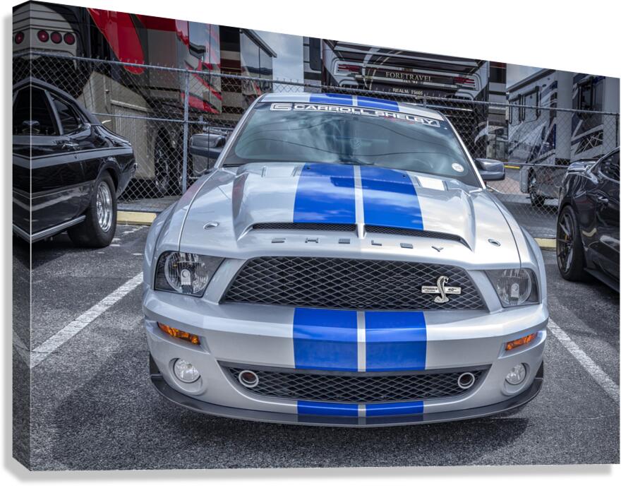 2008 Ford Shelby GT500KR X 2 Canvas Print