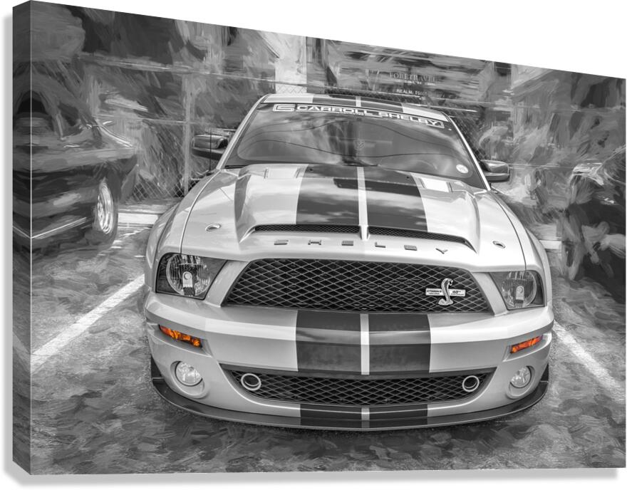 2008 Ford Shelby GT500KR X 11 Canvas Print