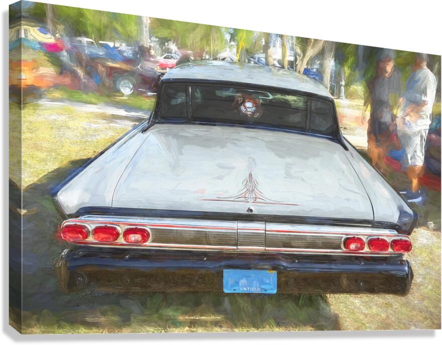 1964 Gray Mercury Monterey Breezeway X 11 Canvas Print