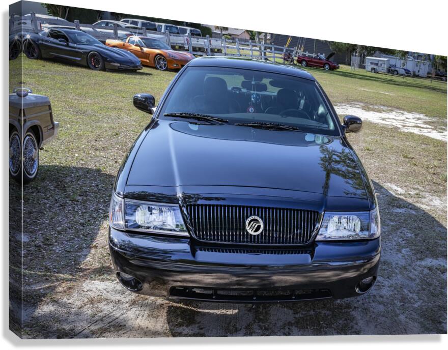 2003 Black Mercury Marauder X 11 Canvas Print