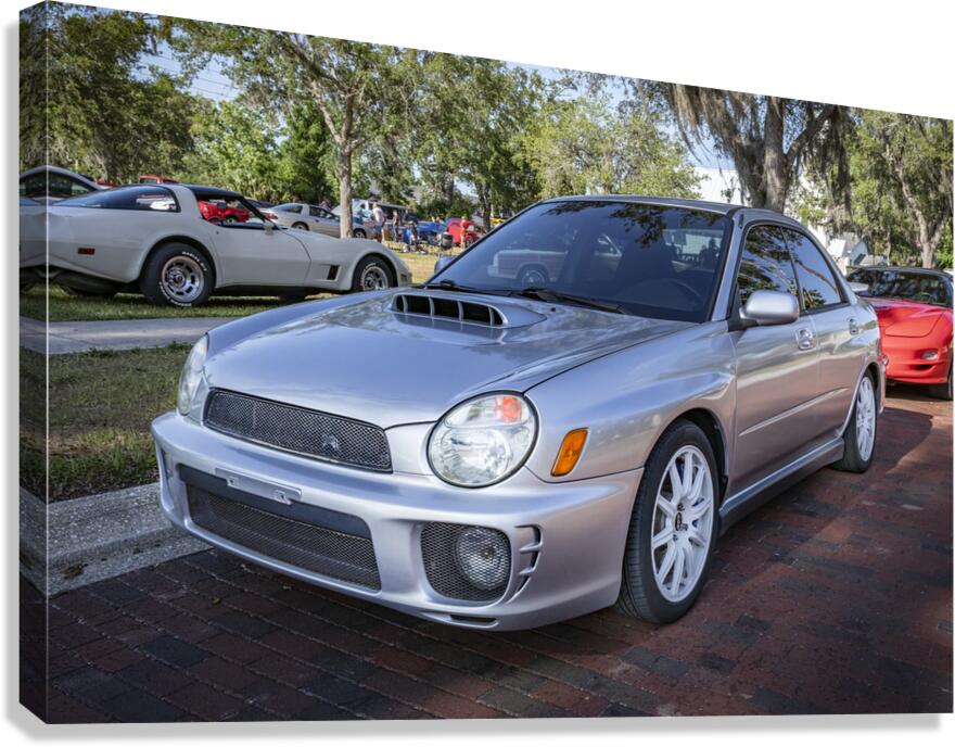 2002 Subaru Impreza WRX Sti X 5 Canvas Print