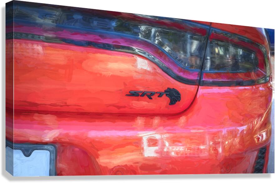 2023 Dodge Challenger SRT Hellcat Redeye X 9 Canvas Print