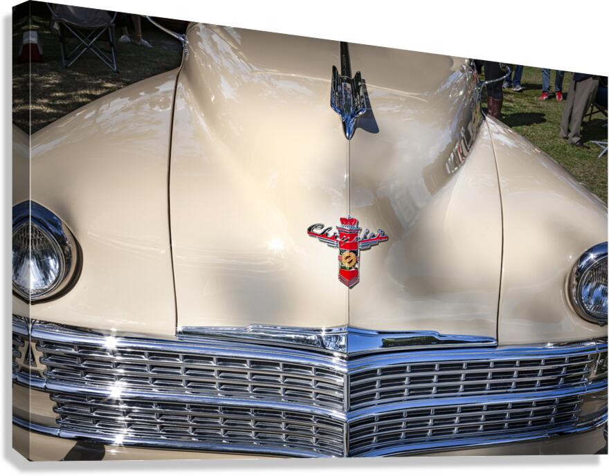 1947 Tan Chrysler Town And Country Sedan 4 Door X1 9 Canvas Print