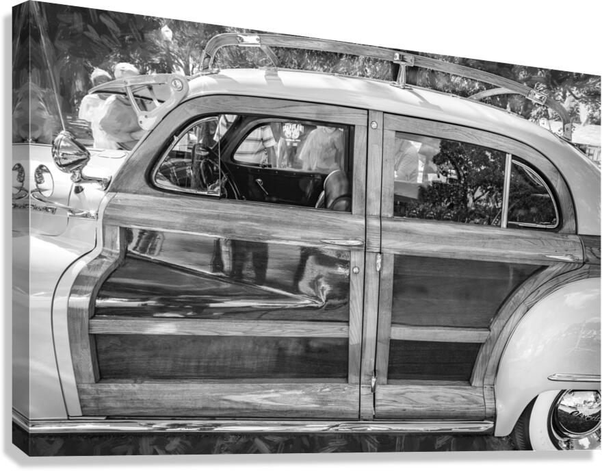 1947 Tan Chrysler Town And Country Sedan 4 Door X1 16 Canvas Print