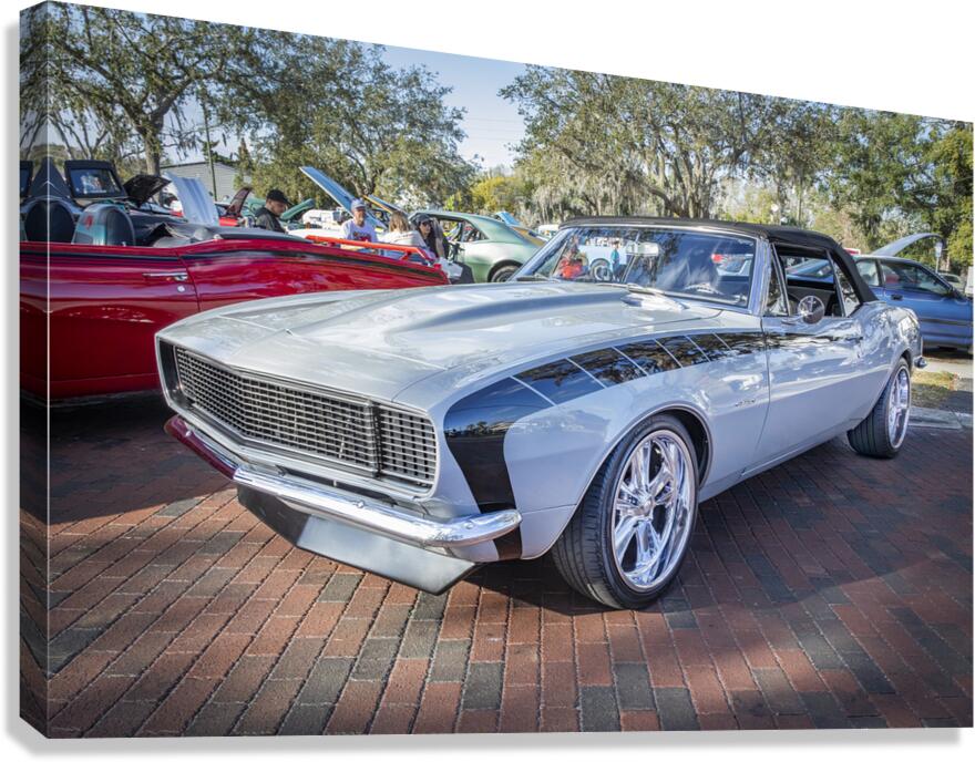 1967 Gray Camaro Restomod X1 3 Canvas Print