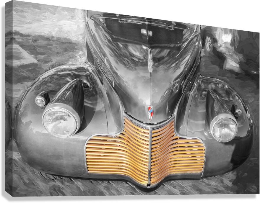 1940 Chevrolet Master Deluxe Town Sedan X100 4 Canvas Print