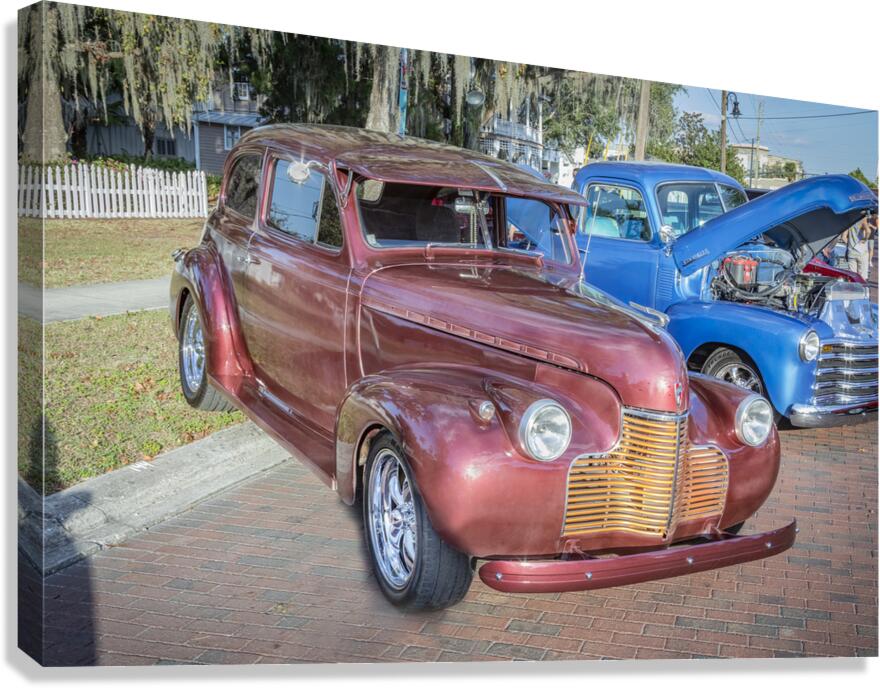 1940 Chevrolet Master Deluxe Town Sedan X100 11 Canvas Print
