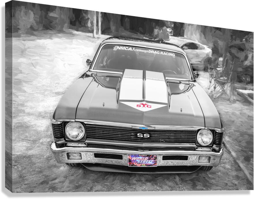 1971 Chevrolet Nova Yenko X 5 Canvas Print