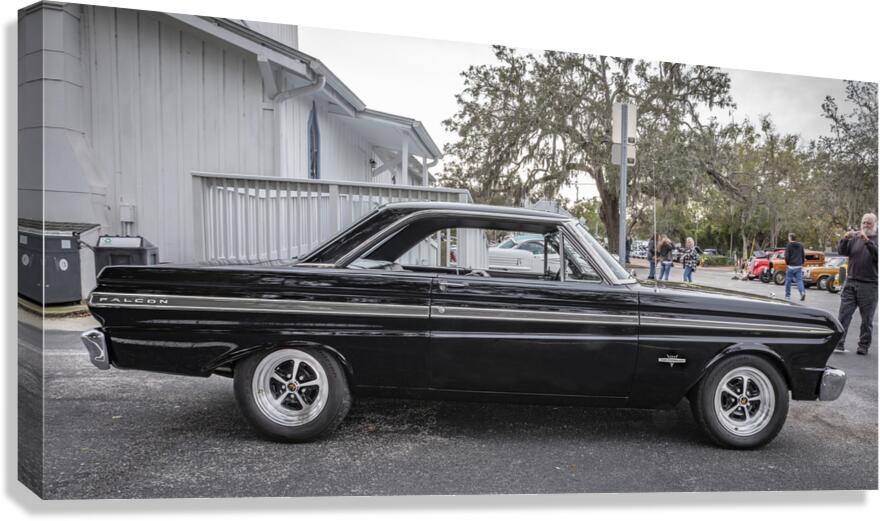 1965 Black Ford Falcon Sprint X2 5 Canvas Print