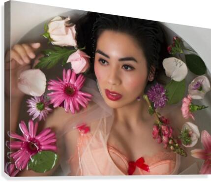 Pink Lady Canvas Print