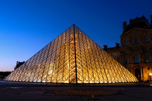 A Louvre Triangle
