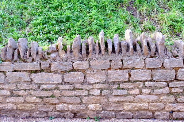 Barbed Stone Wall 2 by Click4Pix