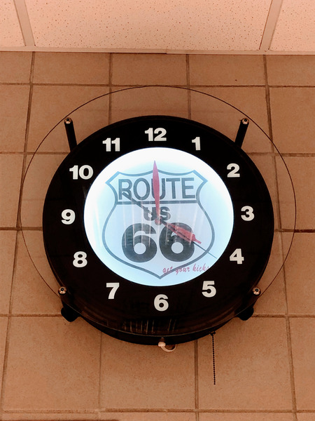Route 66 Clock by Click4Pix