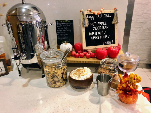 Fall Cider Station by Click4Pix
