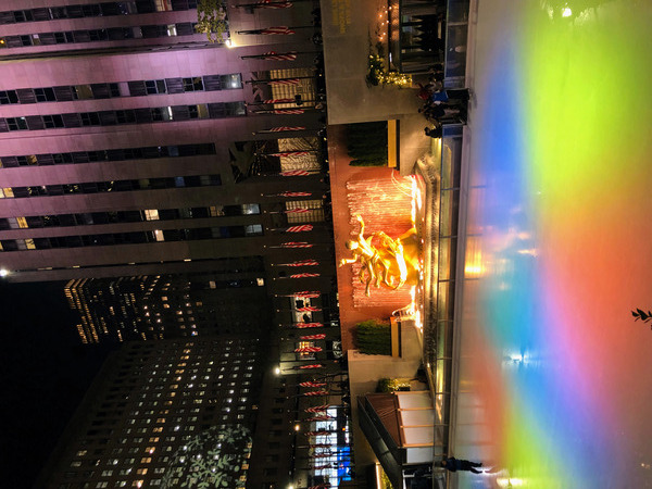 Color on Ice: Rockefeller Nights by Click4Pix