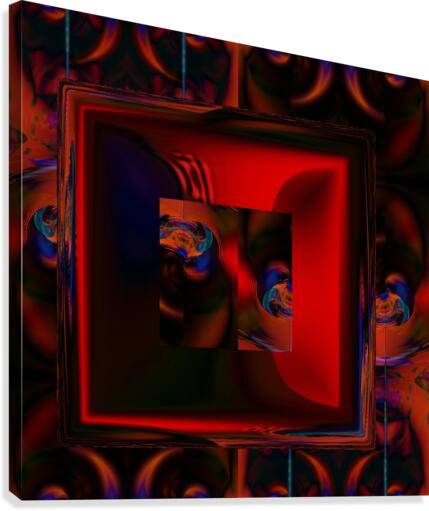 52698 mirror Canvas Print