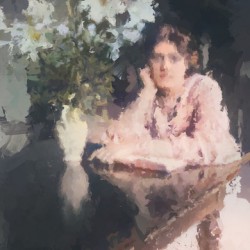 Woman Old Times