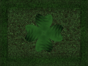 4 leaf clover Aventurine Moldavite
