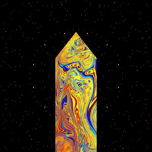 Chakra position crystal