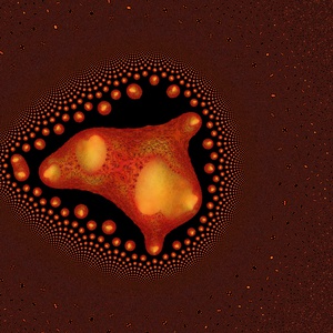 Reflecting mirror heart river