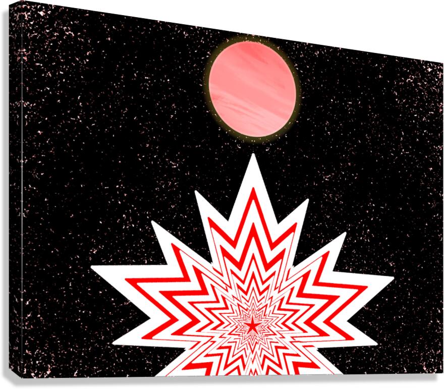 Being Canadian Canvas Print