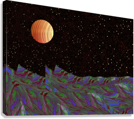 peace within the matrix Canvas Print