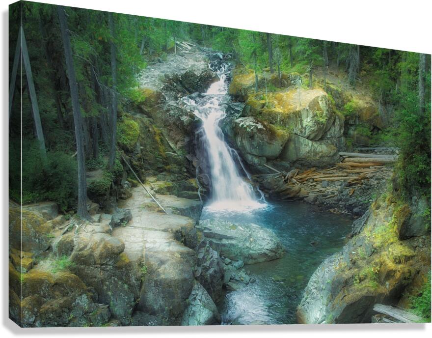 Silver Falls Canvas Print
