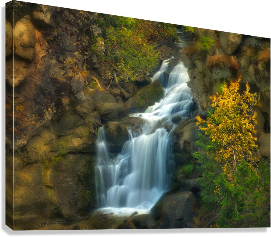 Crystal Falls Canvas Print