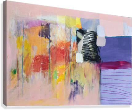 Sliding Worlds Canvas Print