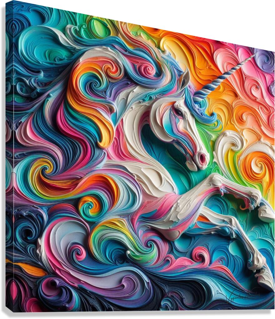 Unicorn Canvas Print