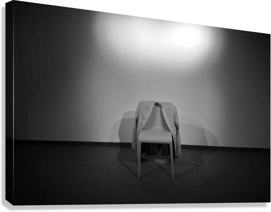 Empty chair Canvas Print